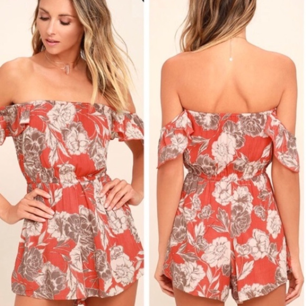 Cute Floral Romper